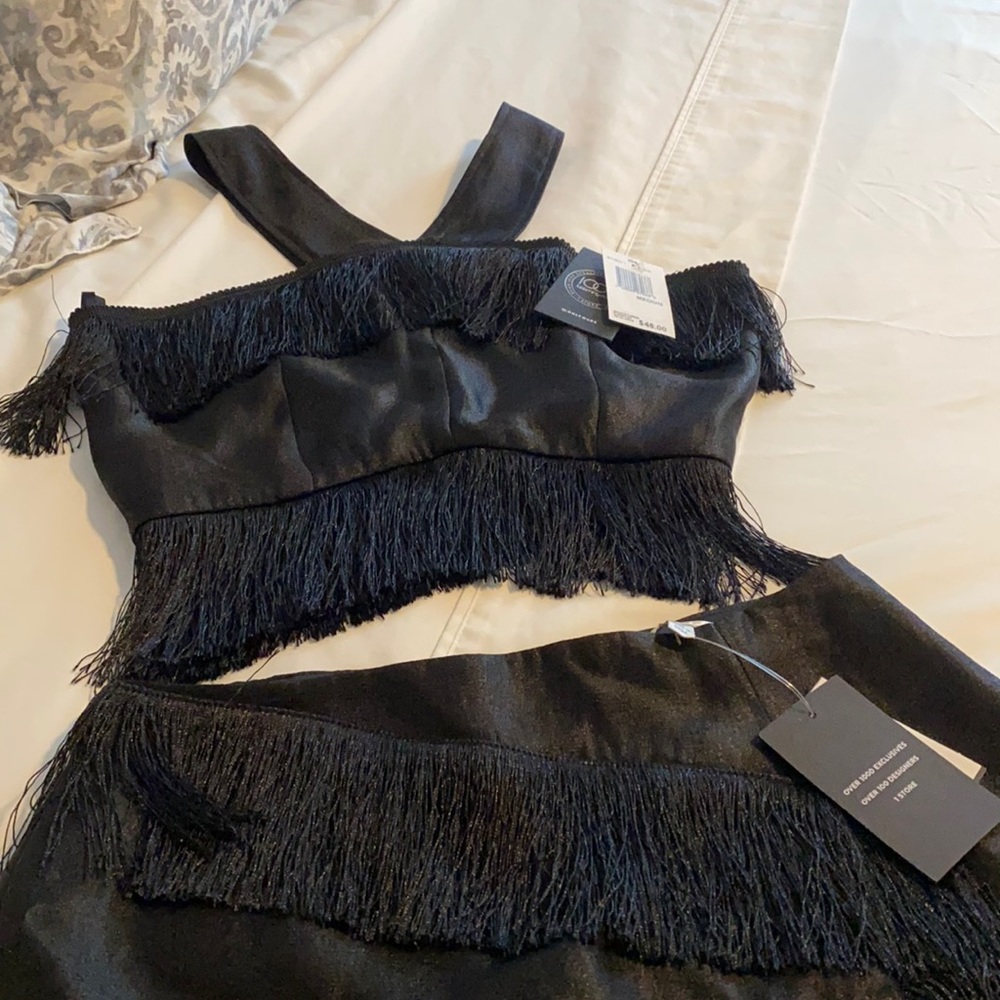 J.O.A Matching Top and Skirt Set (NWT) size M
